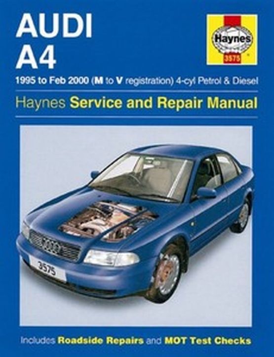 Audi A4 Petrol & Diesel (95 - 00) Haynes Repair Manual